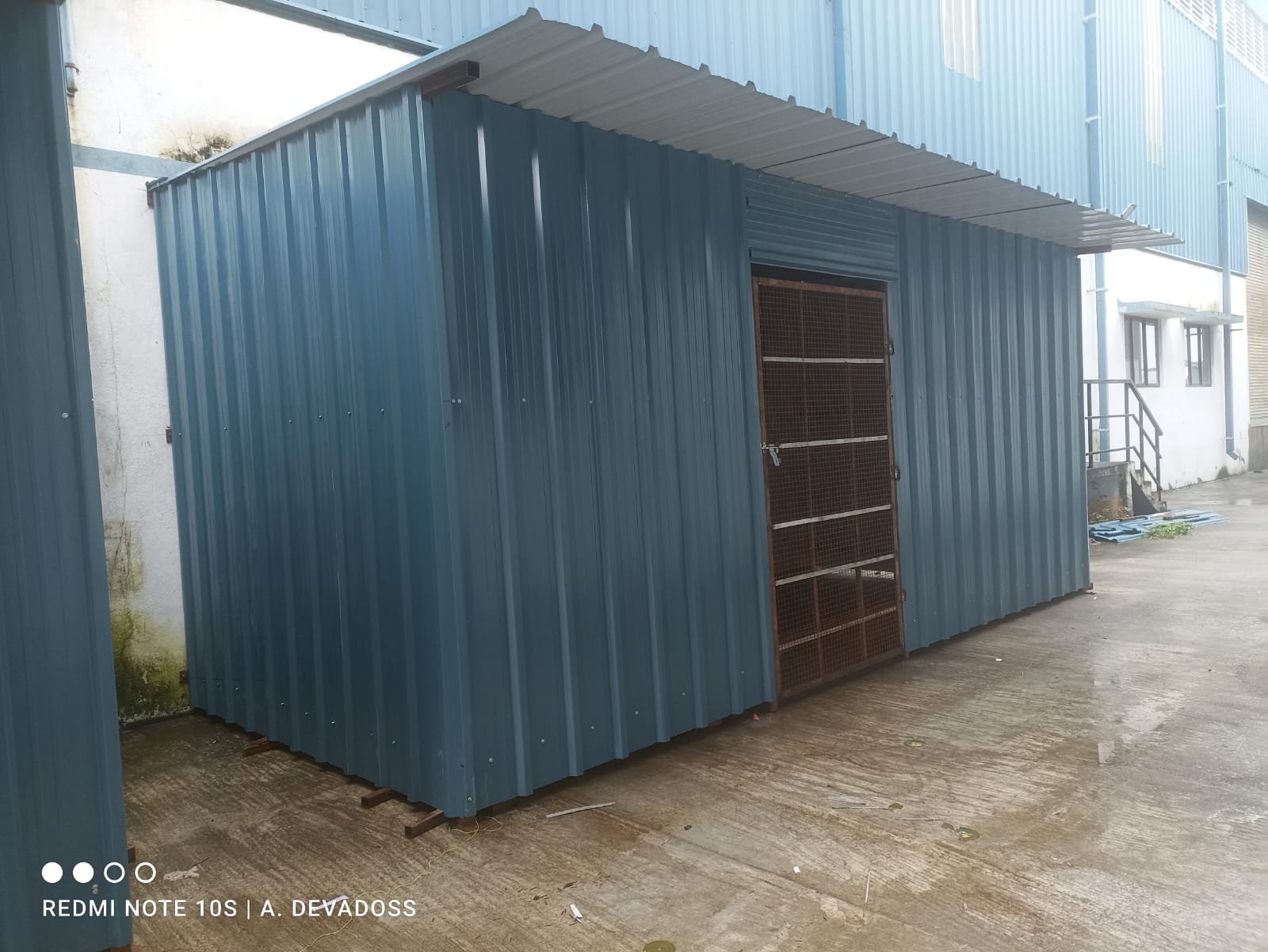 Motorized Gear Rolling Shutter Installation