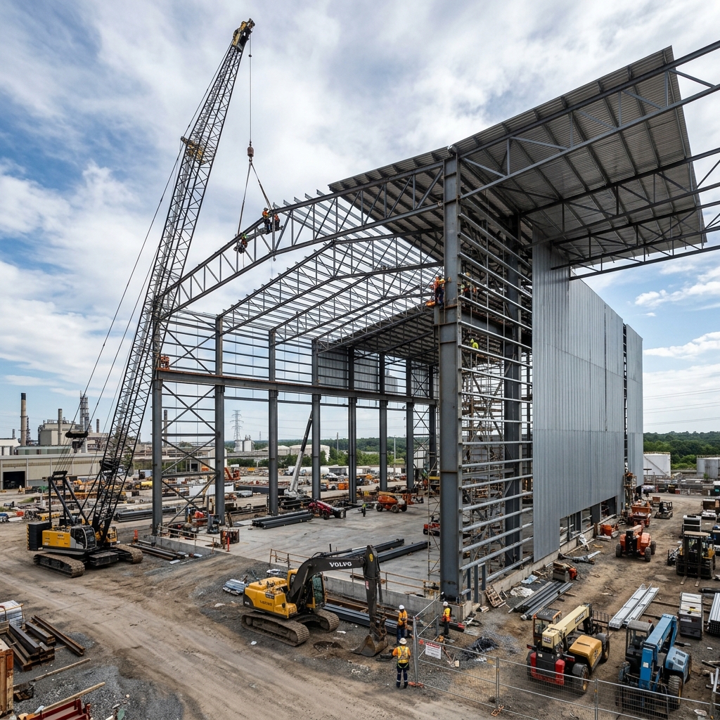 Industrial Steel Shed Work Specialist Devan Engineering